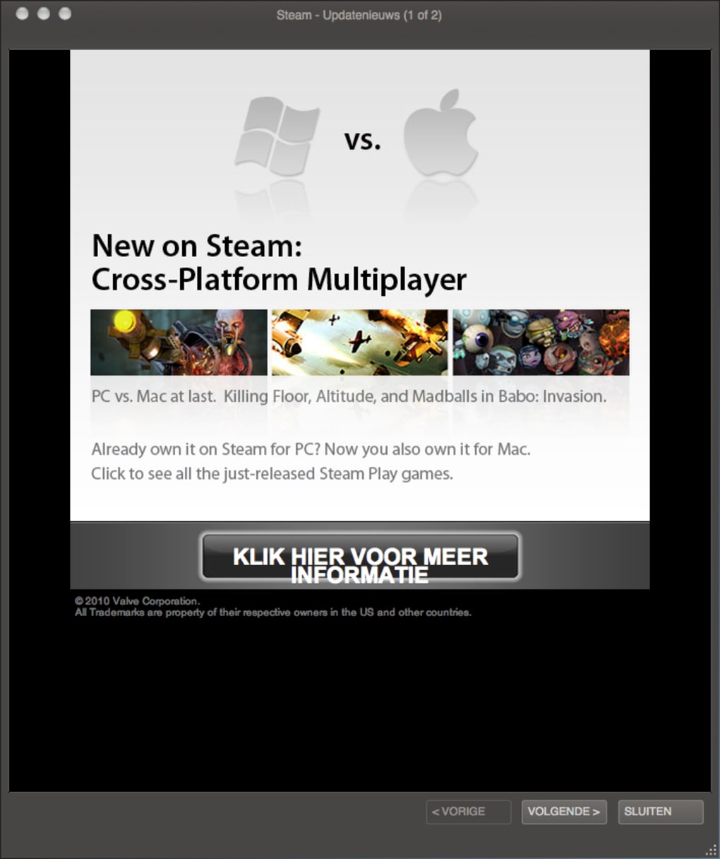 steam for mac app